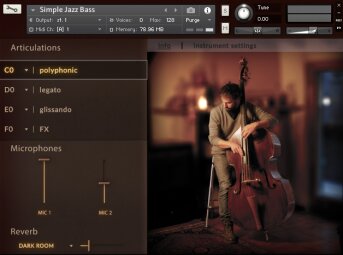 Simple Jazz Bass GUI Simple Jazz Bass GUI
