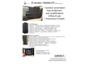 Annonce Systeme Son