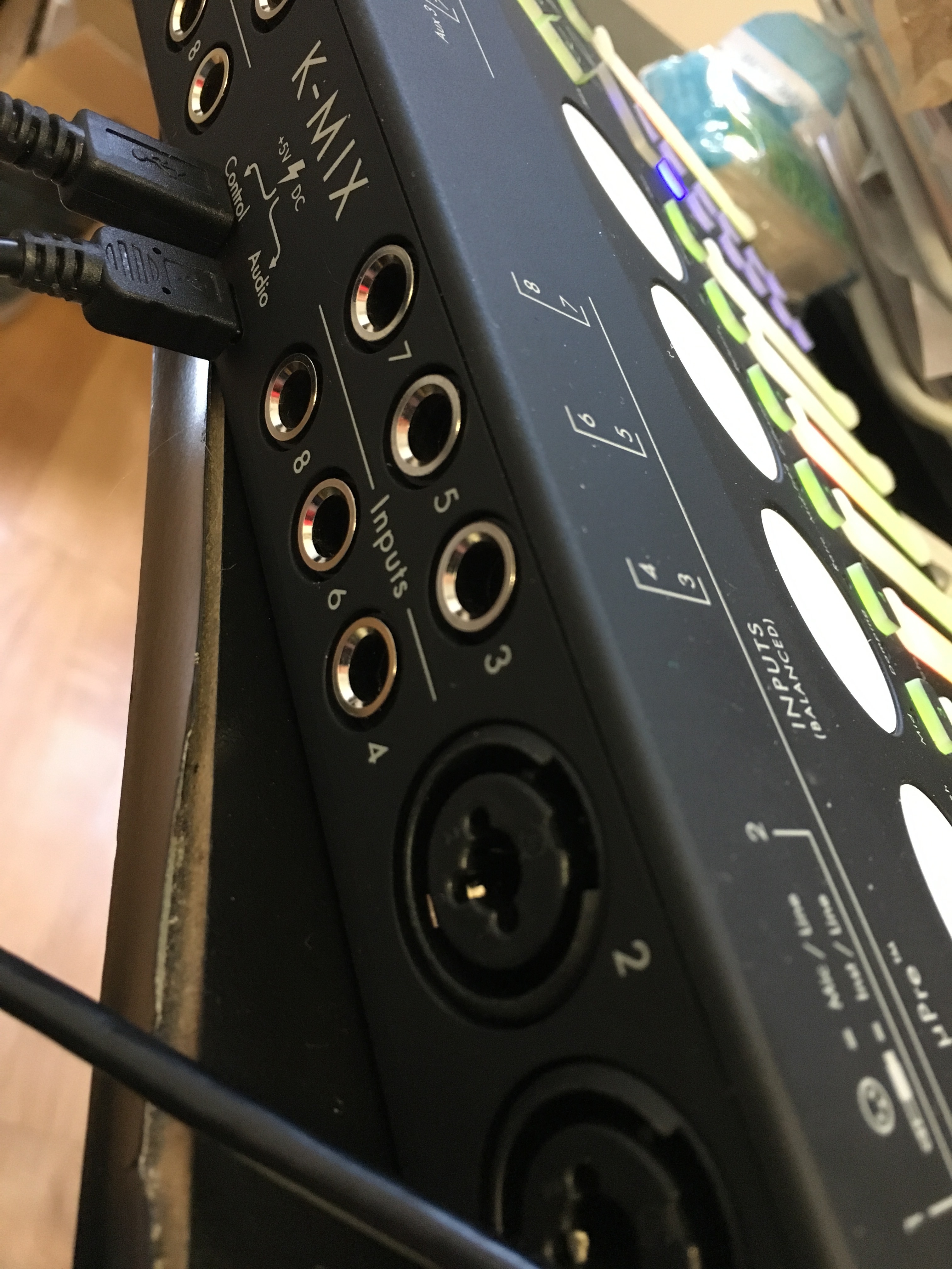 Keith McMillen Instruments K-Mix : inputs