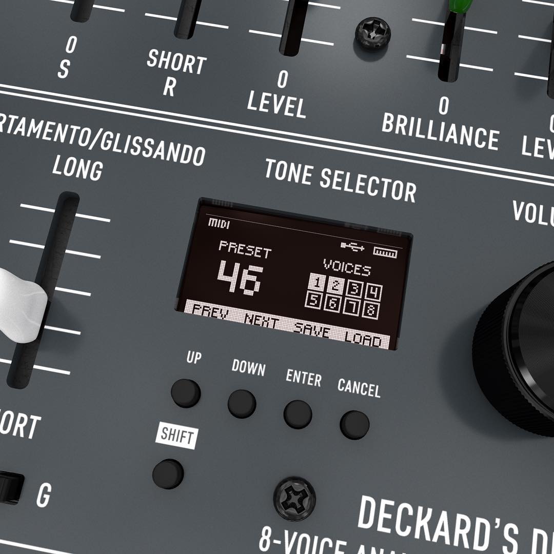 Sputnik Modular Deckard&rsquo;s Dream : DECKARD'S DREAM   8 VOICE ANALOGUE SYNTHESIZER screen