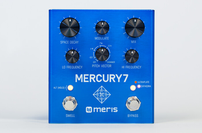 Meris Mercury7 Reverb Pedal : Meris Mercury7 Reverb Pedal (87779) Meris Mercury7 Reverb Pedal : Meris Mercury7 Reverb Pedal (87779)