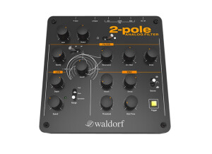 waldorf 2 pole analog filter front