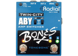 radial tonebone bones twin city aby amp switcher 512189