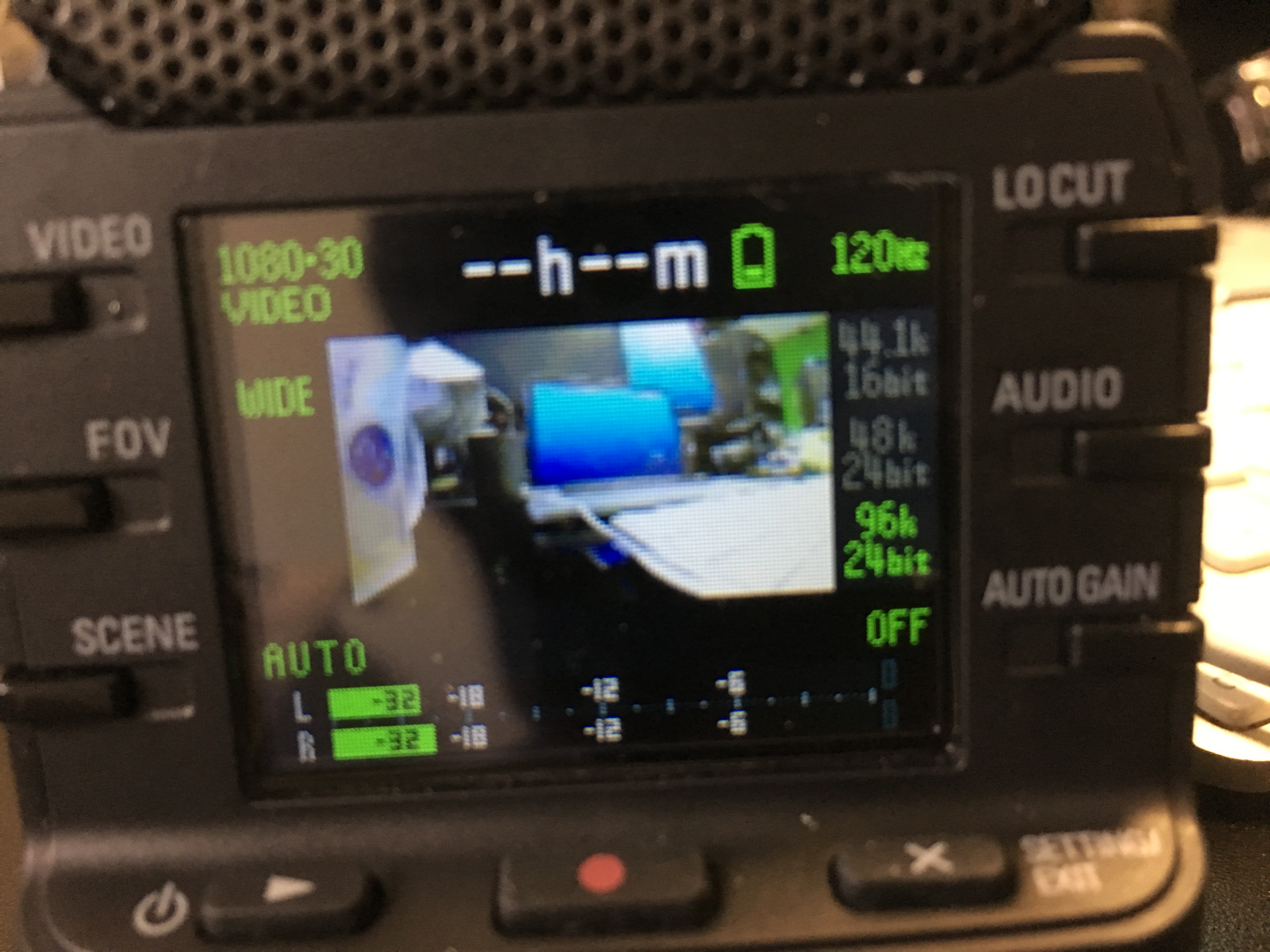 Zoom Q2n : Interface du Zoom Q2n