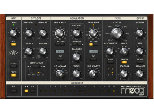 Universal Audio Moog Multimode Filter Collection
