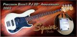 Squier Precision Bass PJ 20th anniversary