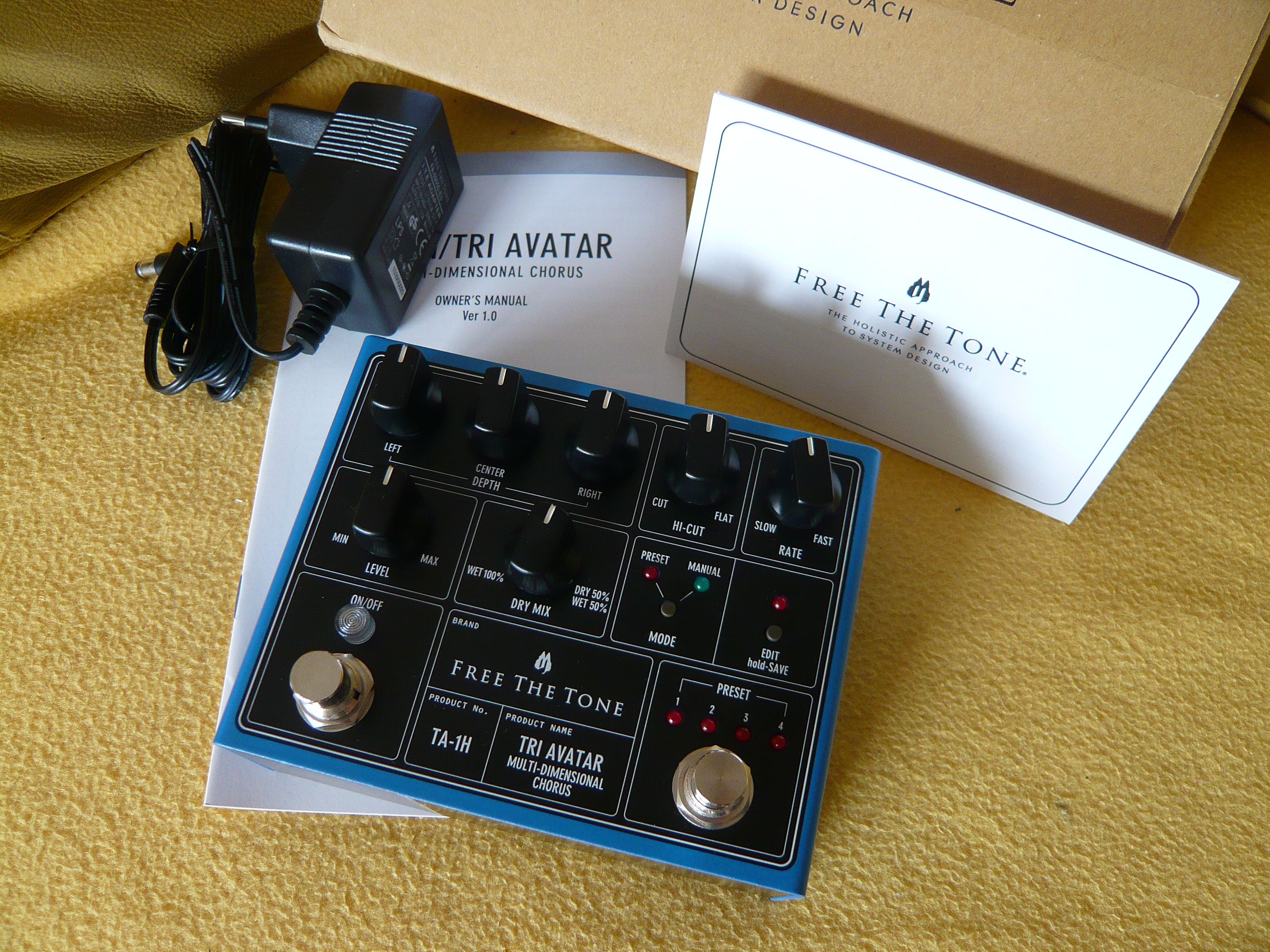 Free The Tone TRI Avatar TA-1H Multi-Dimensional Chorus