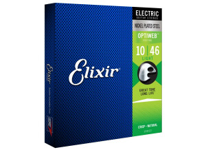Elixir Strings Optiweb Coating Electric 6-String