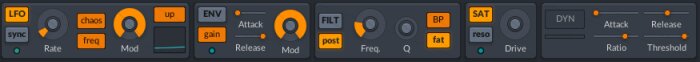 lmdsp Superchord : Section d'effets lmdsp Superchord : Section d'effets