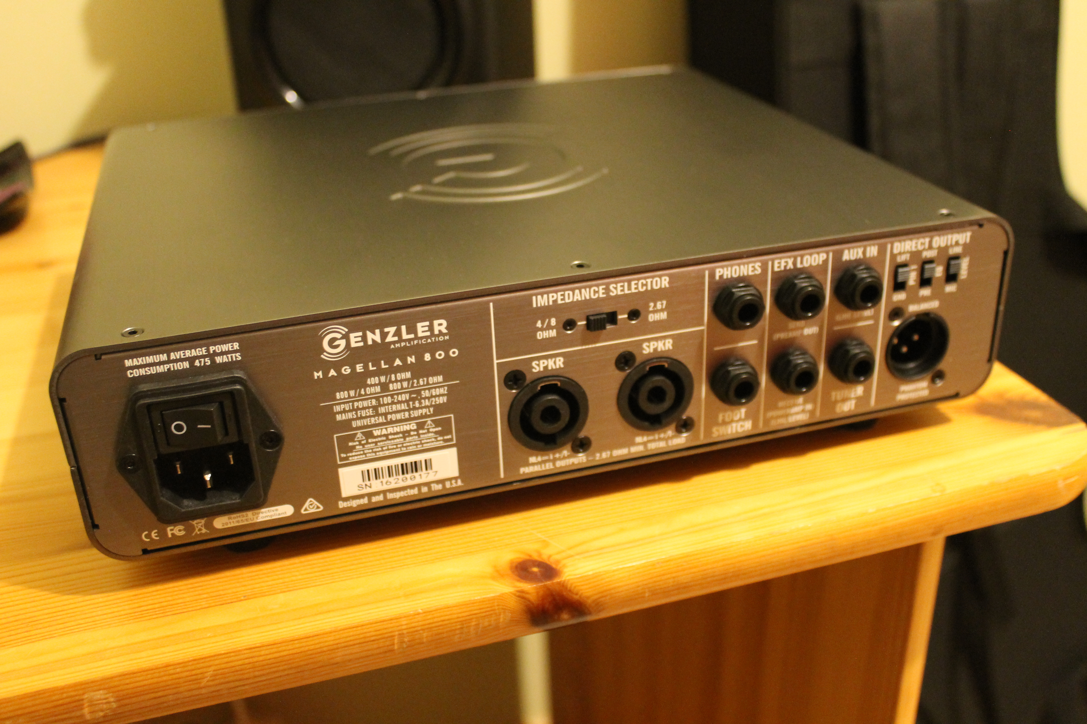 Genzler Amplifications Magellan 800 : Genzler Amplifications Magellan 800 (35699)