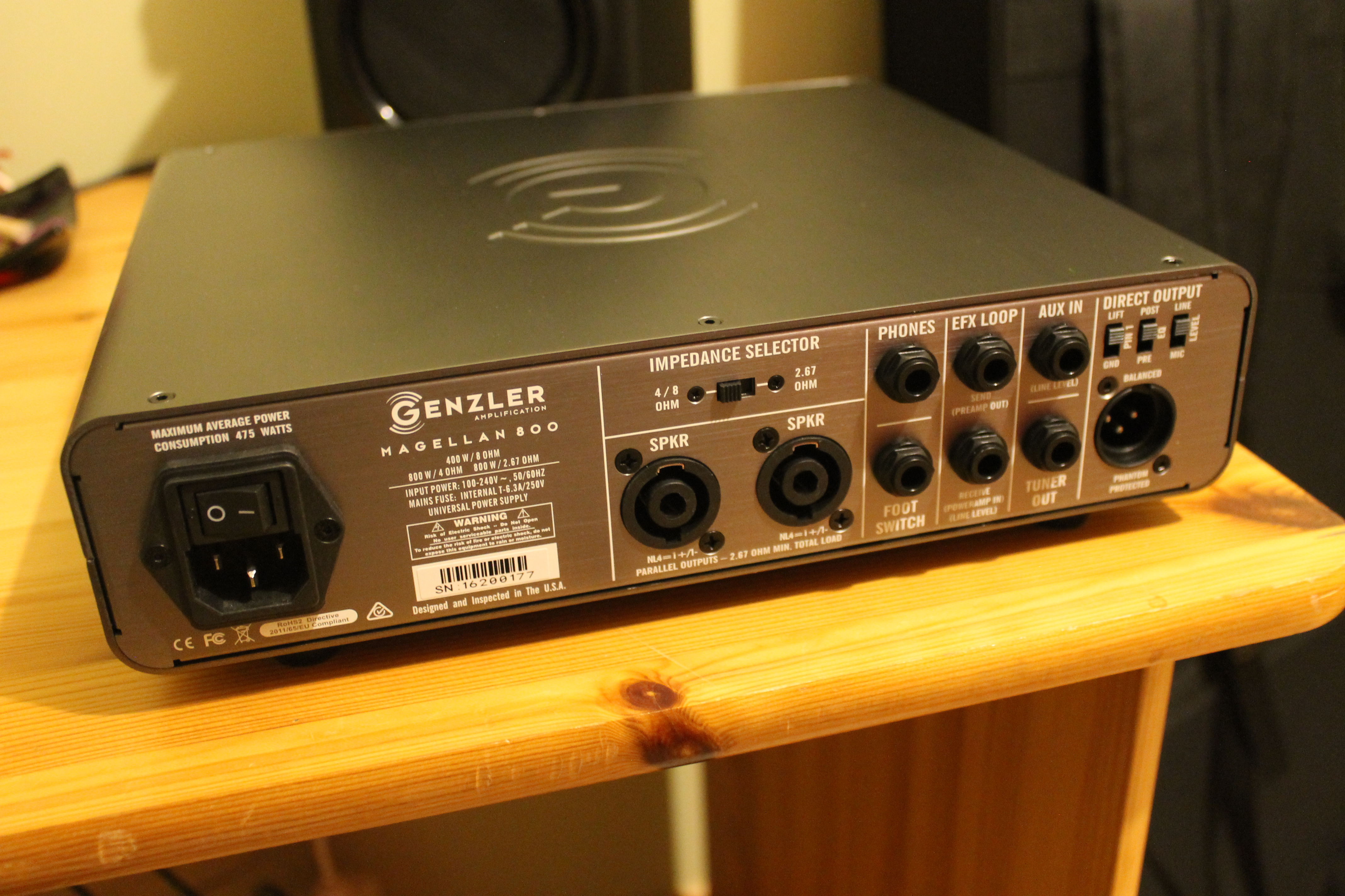 Genzler Amplifications Magellan 800 : Genzler Amplifications Magellan 800 (91057)