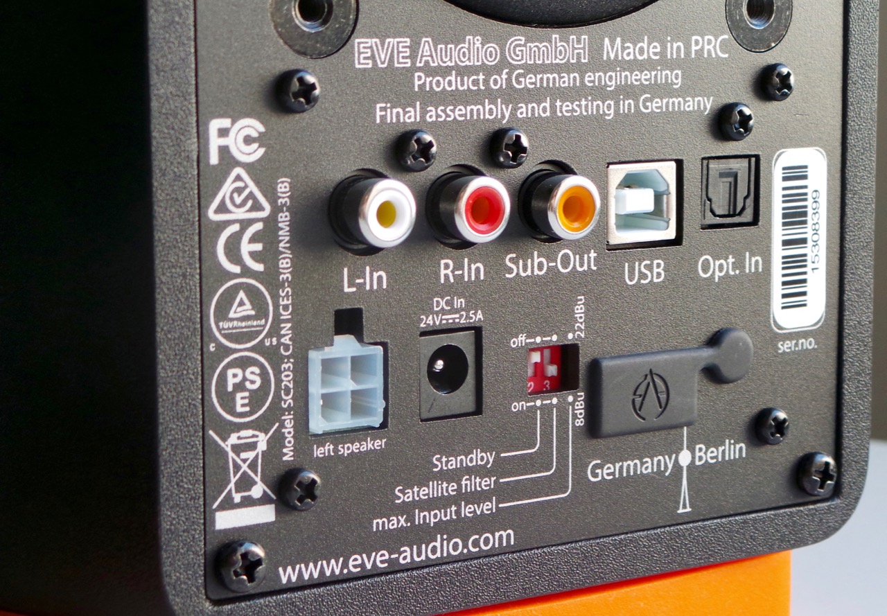 Eve Audio SC203 : EVE SC203 6