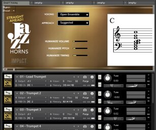 Impact Soundworks Straight Ahead Jazz Horns : multismartvoicing Impact Soundworks Straight Ahead Jazz Horns : multismartvoicing
