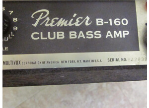 Premier B-160 Club Bass