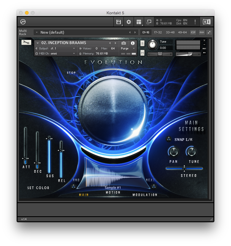 evolution atlantica blue