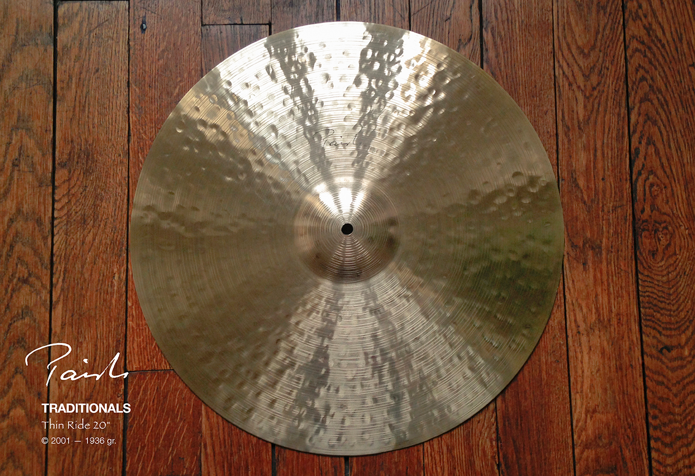 Paiste Signature Traditionals Thin Ride 20''