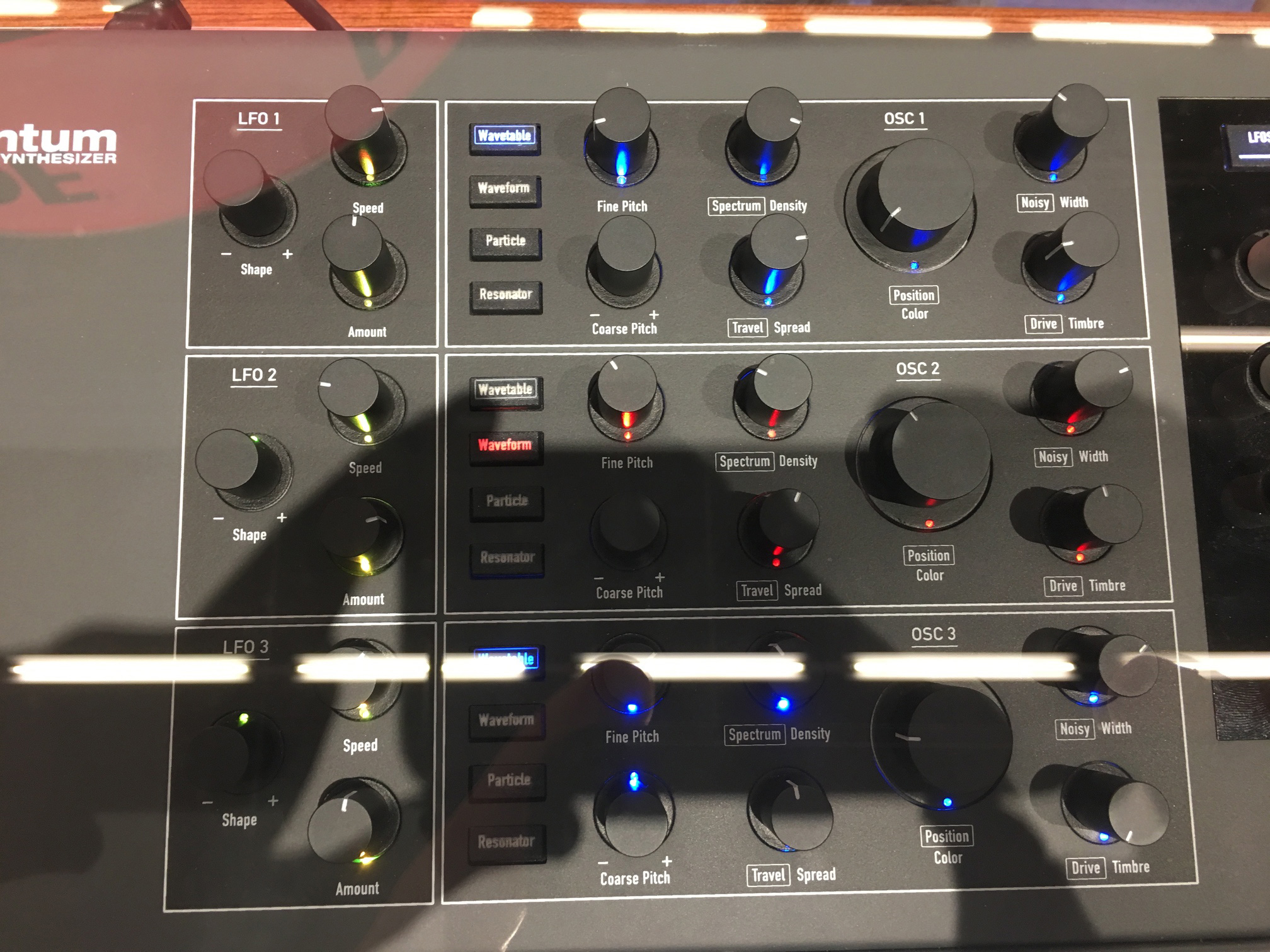 Waldorf Quantum : Quantum Panel 2 @ Musikmesse 2017