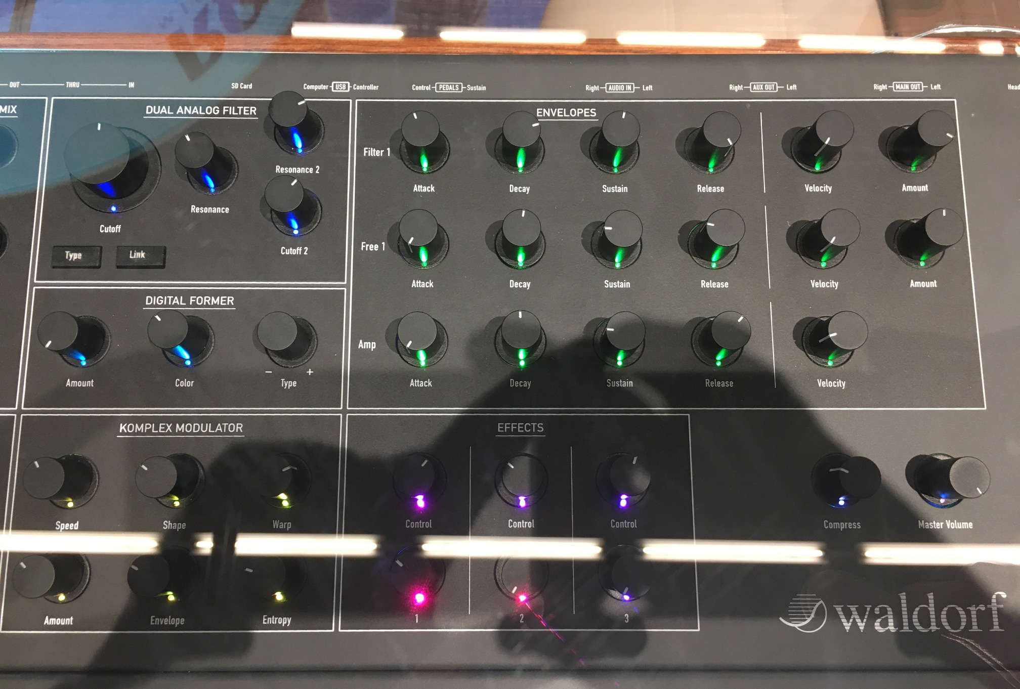 Waldorf Quantum : Quantum Panel @ Musikmesse 2017