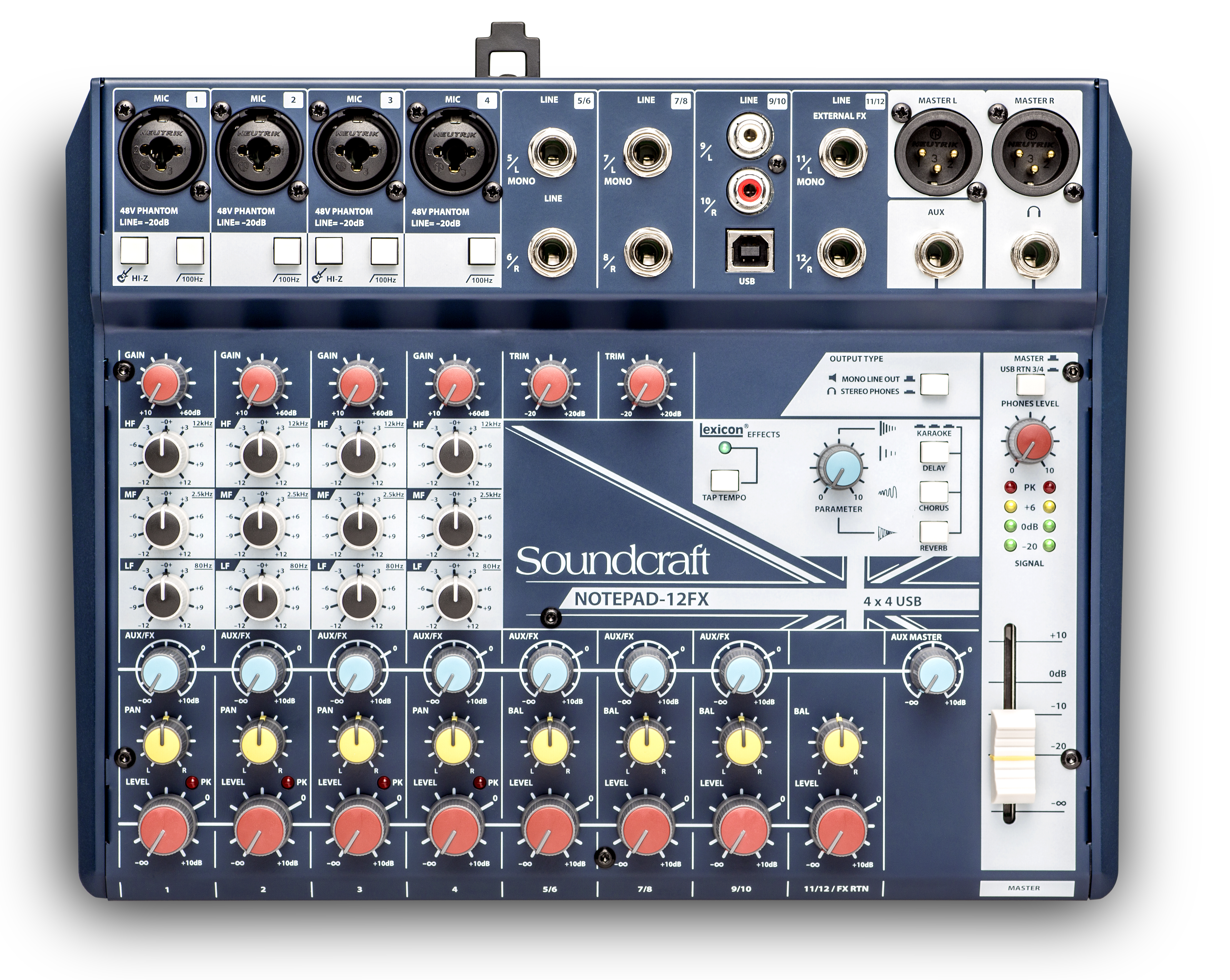 Soundcraft Notepad-12FX : Soundcraft NP 12FX 01 original