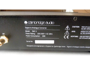 Cambridge Audio DAC 3