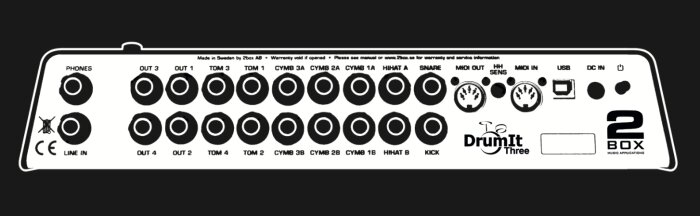 DrumIt Three Rear DrumIt Three Rear