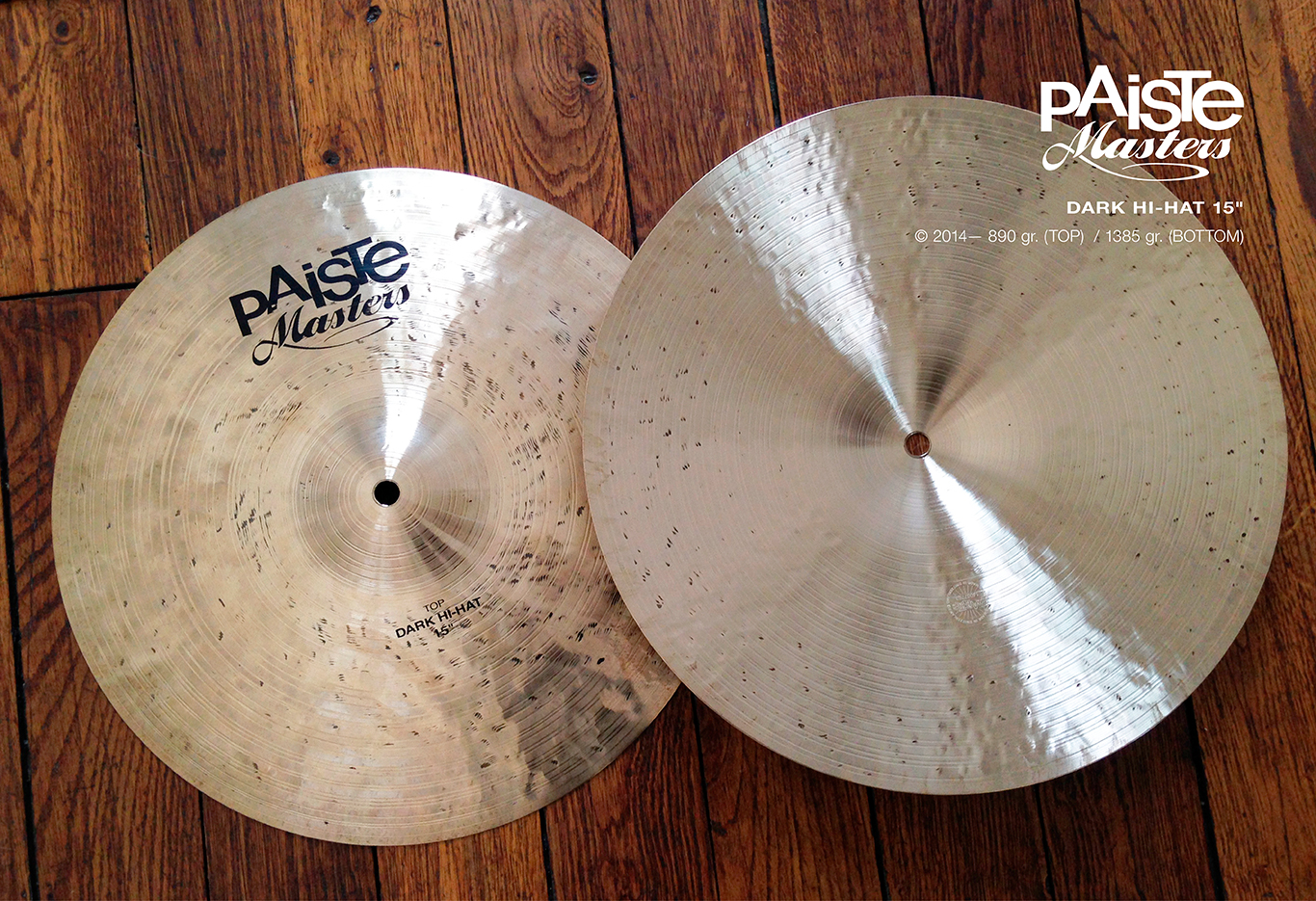Paiste Masters Dark Hi-Hat 15"