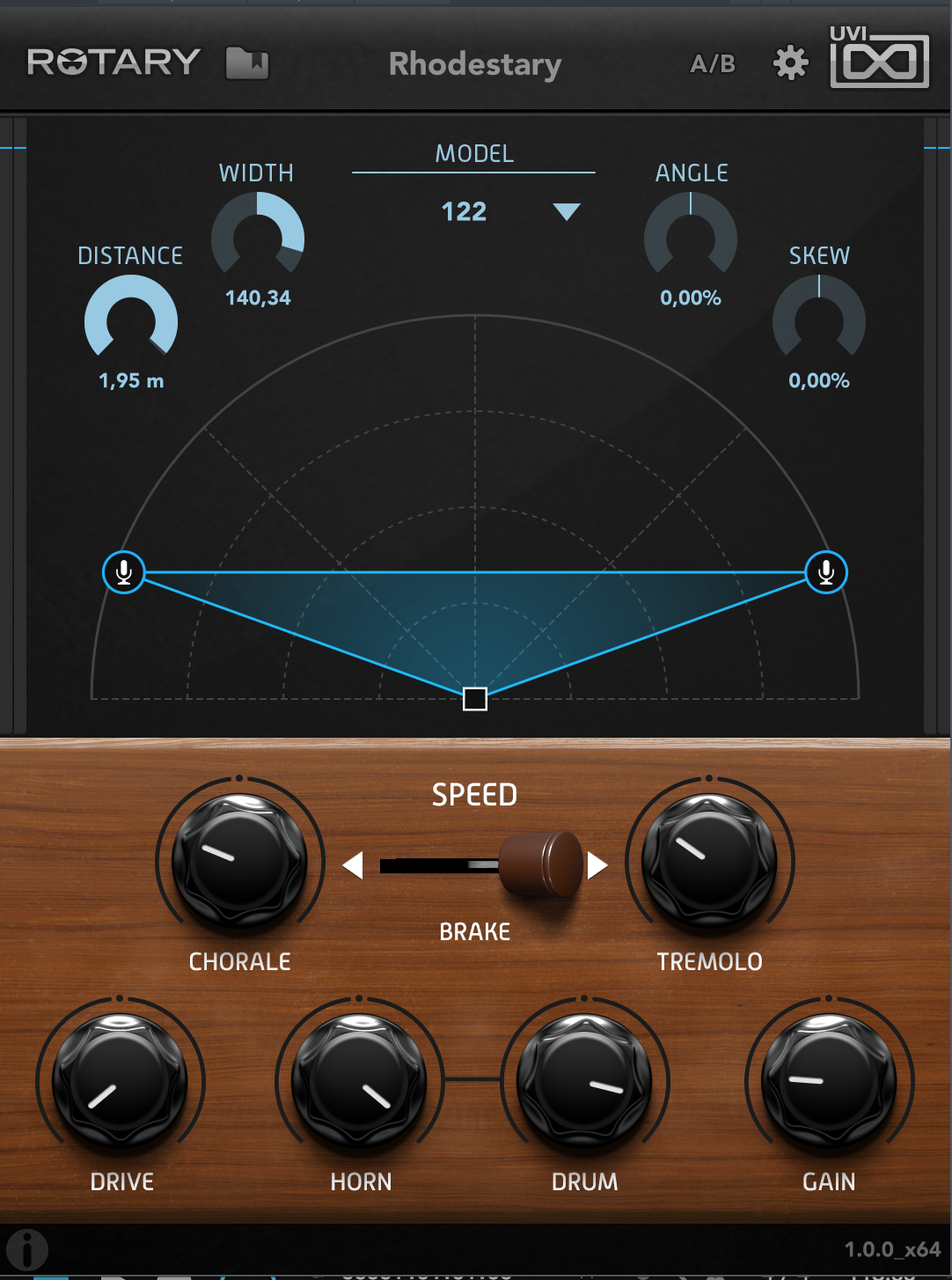 UVI Rotary : Interface