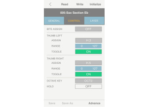 Roland Aerophone Editor