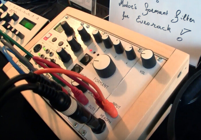 Modor Music : Modor Formant Filter prototype@Superbooth17 Modor Music : Modor Formant Filter prototype@Superbooth17