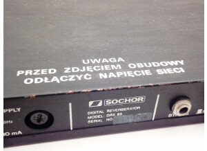 Sochor DRX 85 Digital Reverberator