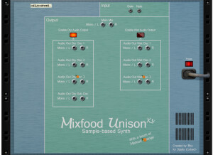 Studio Corbach Mixfood Unison Xs Sample-based Synth (12884)