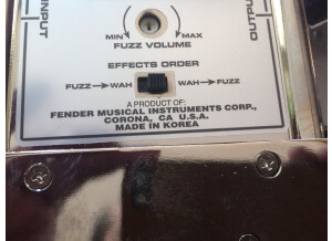 Fender Fuzz-Wah Pedal Reissue (82281)