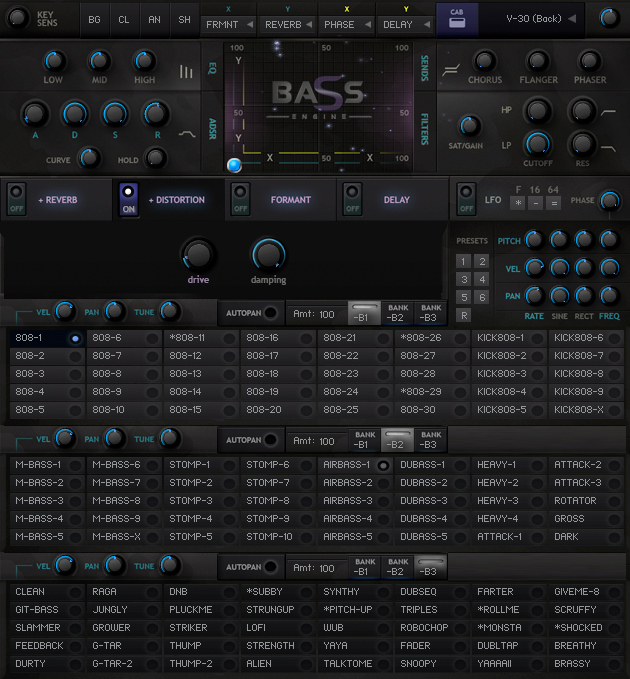 DubTurbo Vivid : vivid screenshots bass 808 module