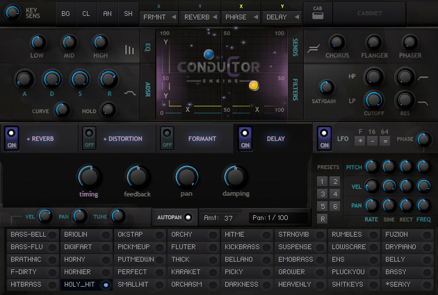DubTurbo Vivid : vivid screenshots conductor module