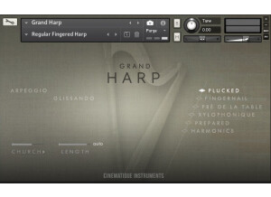 Cinematique Instruments Grand Harp (51075)