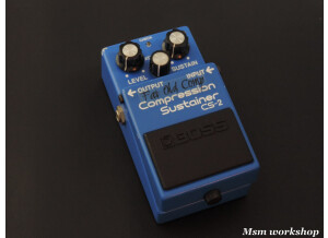 Boss CS-2 Compression Sustainer - Fat Old Comp - Modded by MSM Workshop (65067)