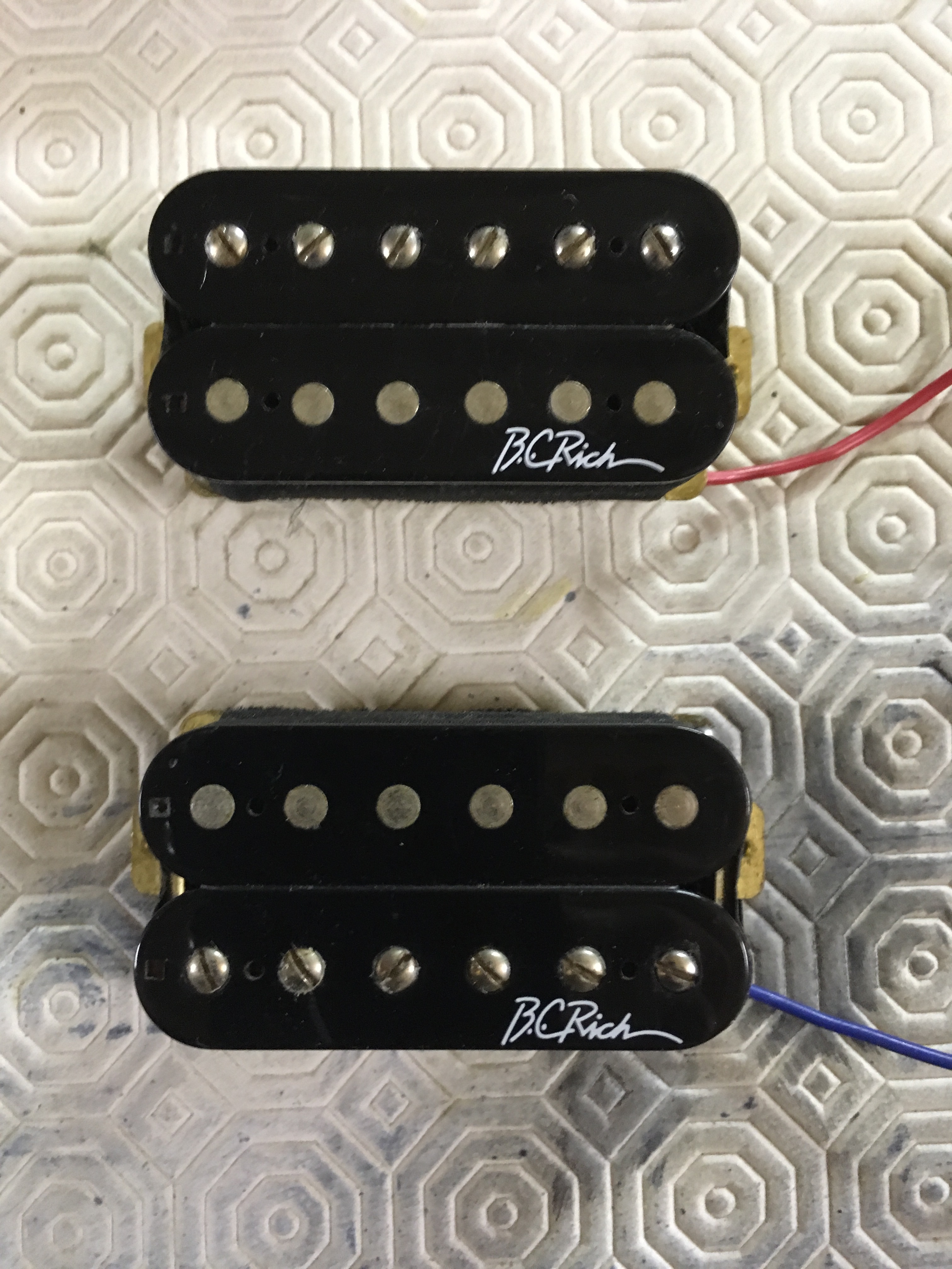 Vend paire de micro BC Rich 