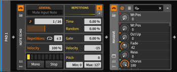 Bitwig Bitwig Studio 2 : note echo Bitwig Bitwig Studio 2 : note echo