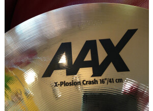 Sabian 16%22 AAX X Plosion Crash logo