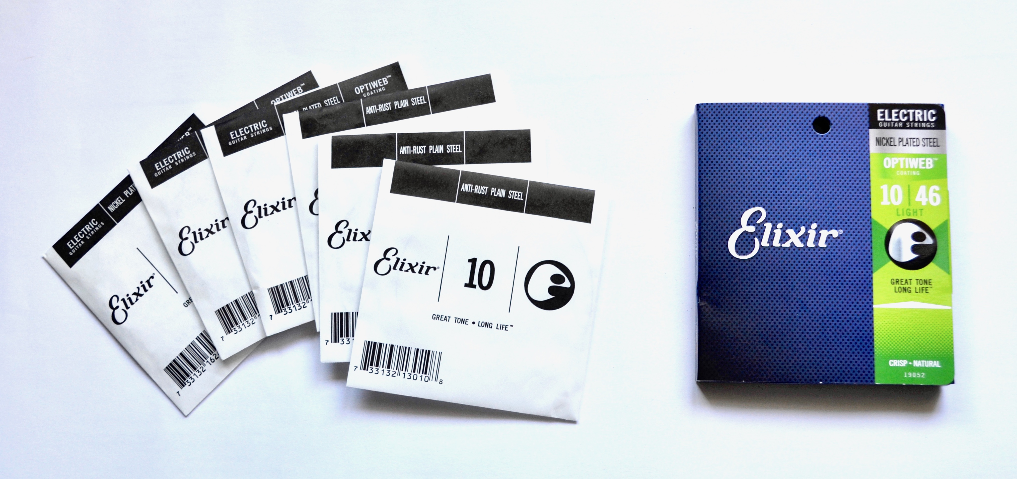 Elixir Strings Optiweb Coating Electric 6-String