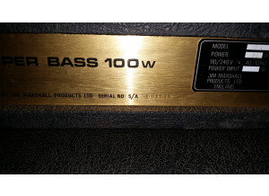 Marshall 1959 JMP Super Bass (14808)