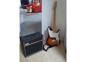 Fender Squier by Fender Stratocaster Guitar and Controller