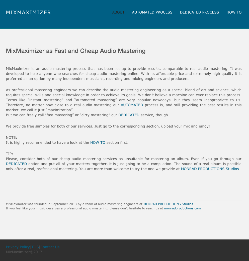 Mastering : MixMaximizer