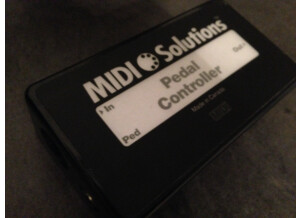 Midi Solutions Pedal Controller