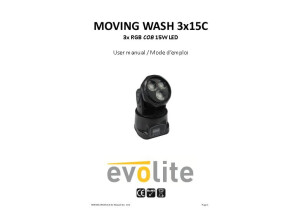 Evolite Moving Wash 3x15C (71610)