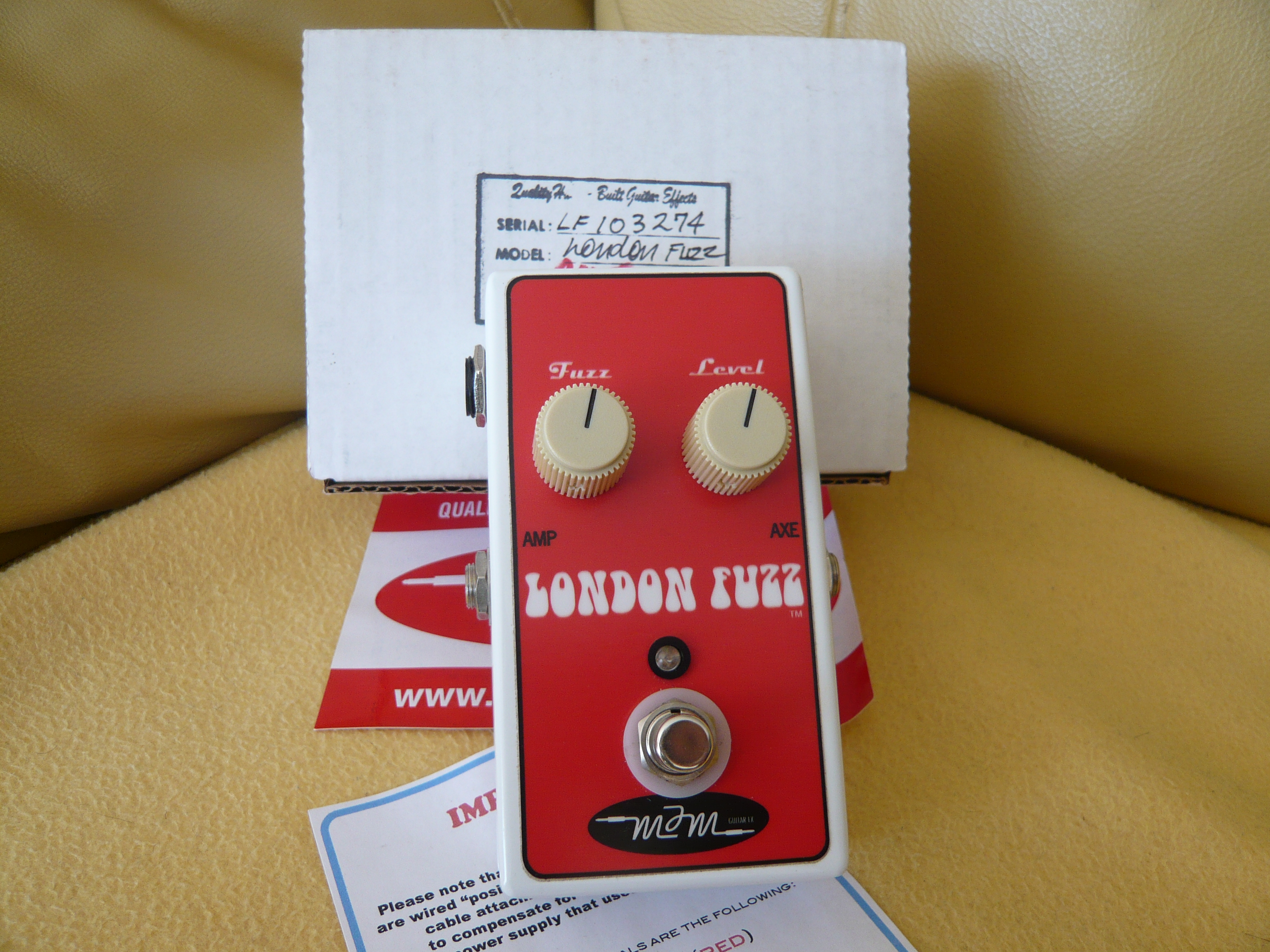 MJM Guitar FX London Fuzz