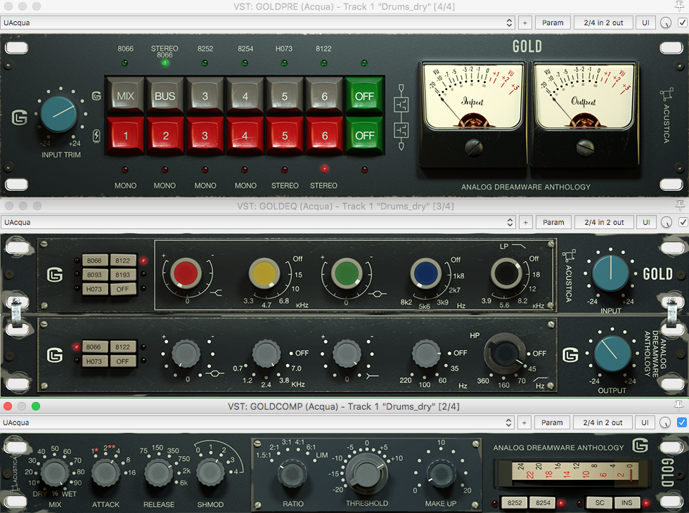 Acustica Audio Gold : Gold 2