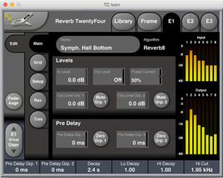 tc electronic reverb twentyfour controls screenshot main