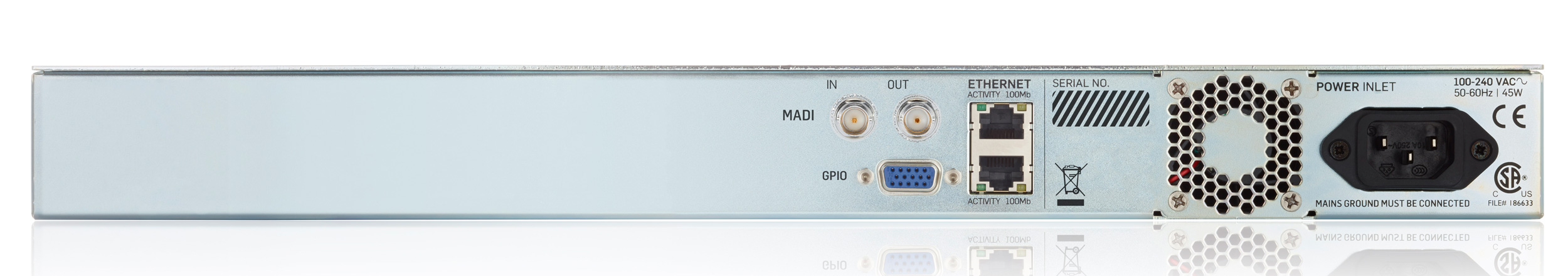 tc electronic reverb twentyfour rear