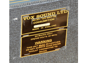 Vox AC30 Top Boost Vintage (9290)